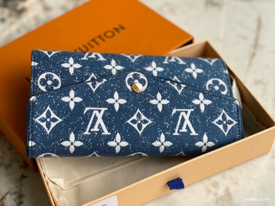 WIS SARAH WALLET Vuitton Louis 0716